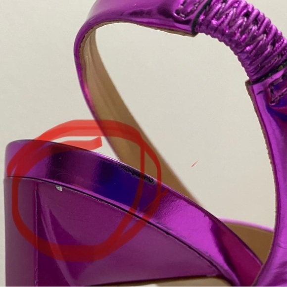 Schutz Women’s Kelly Leather Slingback Heels - Picture 5 of 5